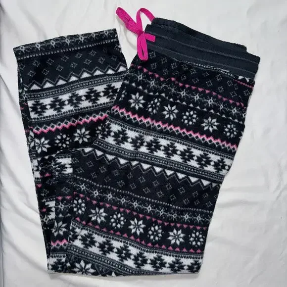 Unbranded Fleece Pajama Pants Sz Large - Picture 1 of 3